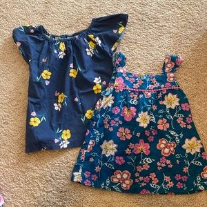 Carters summer/spring tops